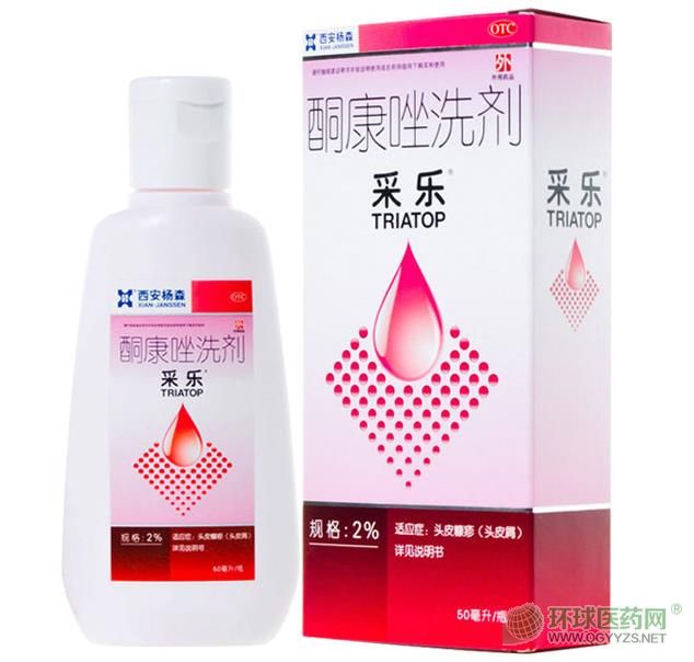 采樂酮康唑洗劑外包裝 采樂酮康唑洗劑外包裝