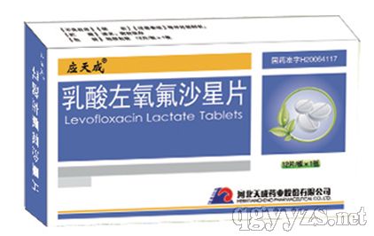 乳酸左氧氟沙星片