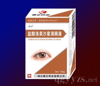 鹽酸洛美沙星滴眼液/OTC