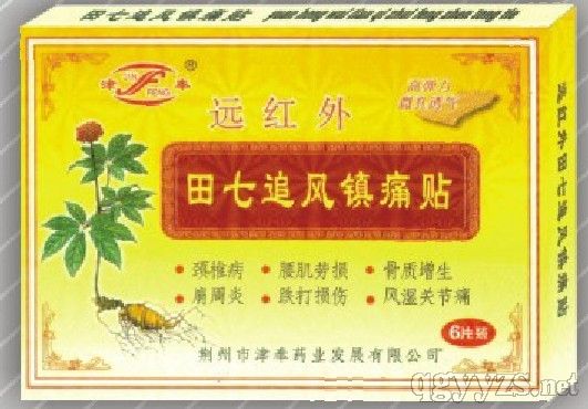 遠紅外田七追風鎮(zhèn)痛貼