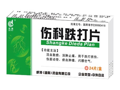 傷科跌打片24片