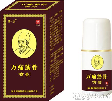 萬痛筋骨噴劑
