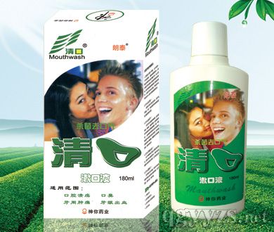 清口漱口液180ML