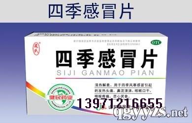 四季感冒片山東健民