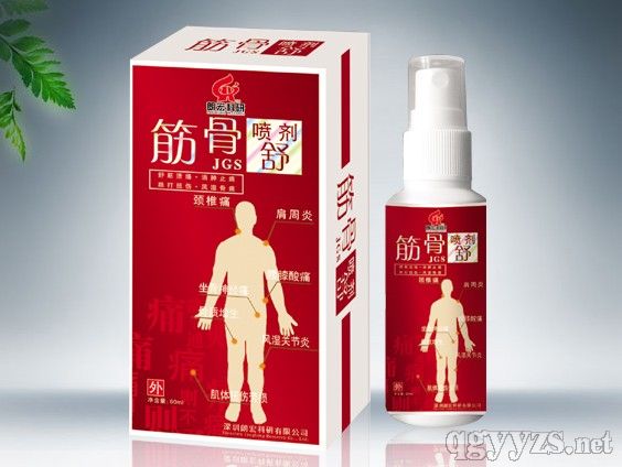 筋骨舒噴劑
