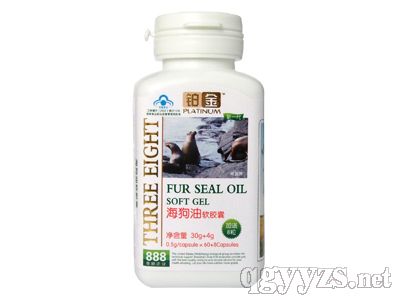 鉑金海狗油軟膠囊(藍帽系列)