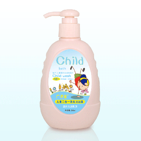 兒童二合一洗發(fā)沐浴露250ml