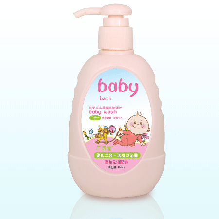 嬰兒二合一洗發(fā)沐浴露250ml