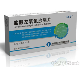 鹽酸左氧氟沙星片