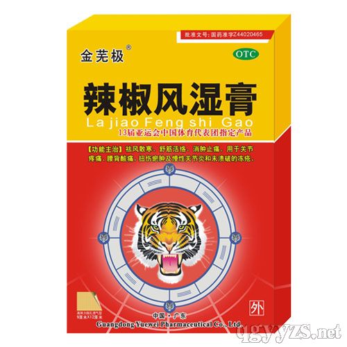 辣椒風(fēng)濕膏