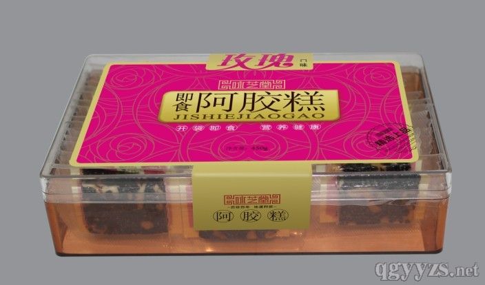 阿膠糕/450克保鮮盒/玫瑰