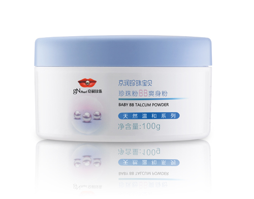 珍珠BB爽身粉100g