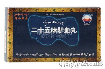 二十五味驢血丸