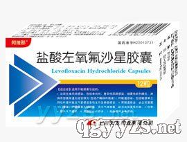 鹽酸左氧氟沙星膠囊