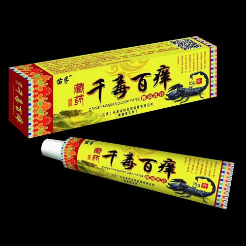 藏藥千毒百癢抑菌乳膏
