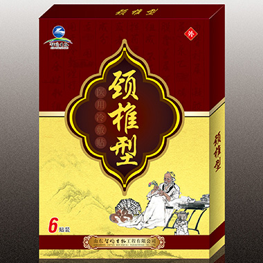 頸椎型冷敷貼6貼裝