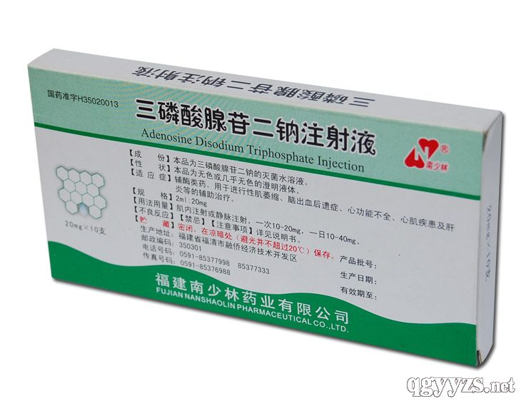 三磷酸腺苷二鈉注射液