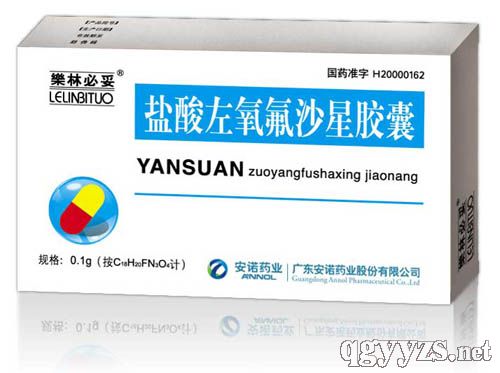 鹽酸左氧氟沙星膠囊