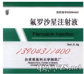 氟羅沙星注射液0.4g/5ml