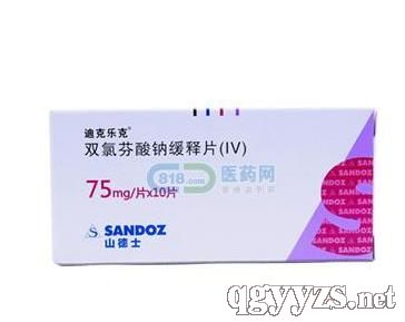 雙氯芬酸鈉緩釋片IV