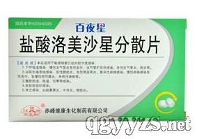 鹽酸洛美沙星分散片
