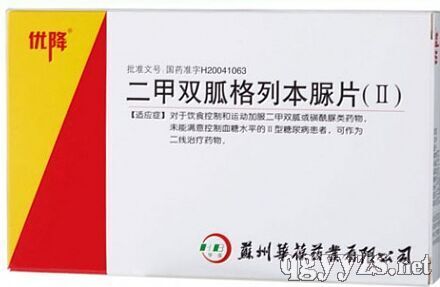 二甲雙胍格列本脲片Ⅱ