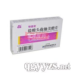 鹽酸頭孢他美酯片