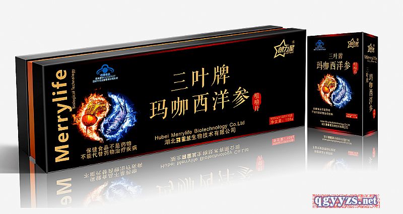 三葉牌瑪咖西洋參咀嚼片