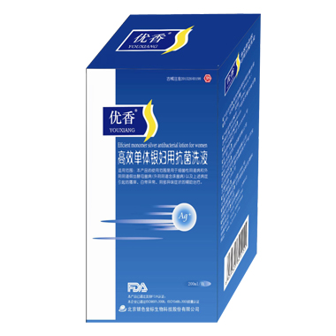 “優(yōu)香”高效單體銀婦用抗菌洗液