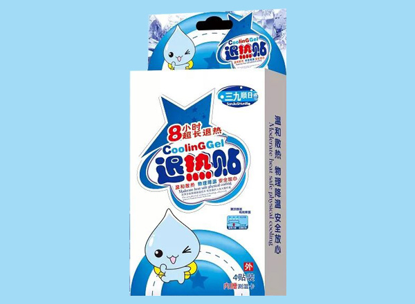 退熱貼4貼帶體溫卡