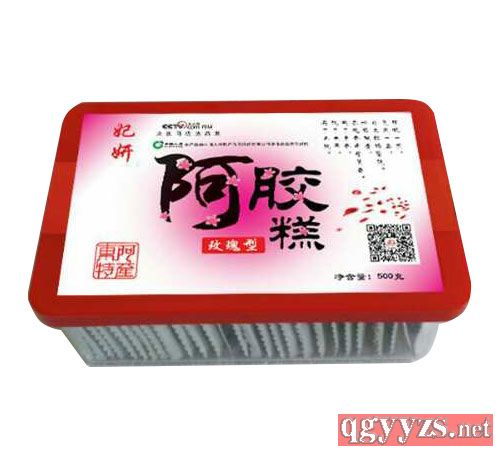 阿膠糕(玫瑰型)