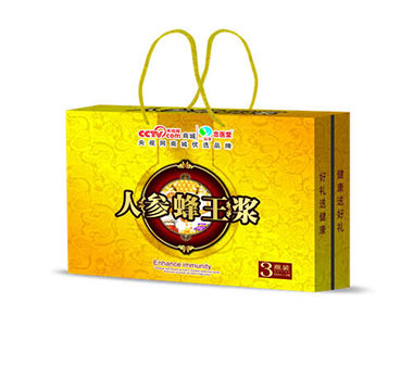 人參蜂王漿植物飲料3瓶裝禮盒