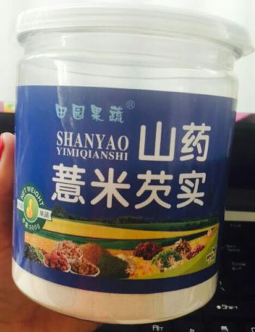 山藥薏米芡實粉(罐裝)