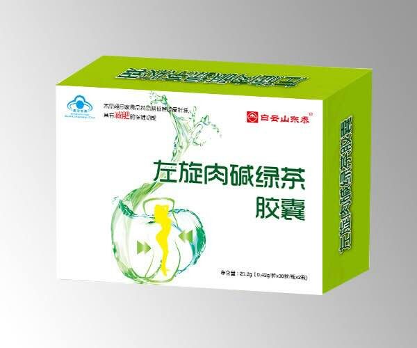 左旋肉堿綠茶膠囊