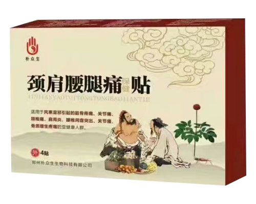 樸眾生頸肩腰腿痛貼