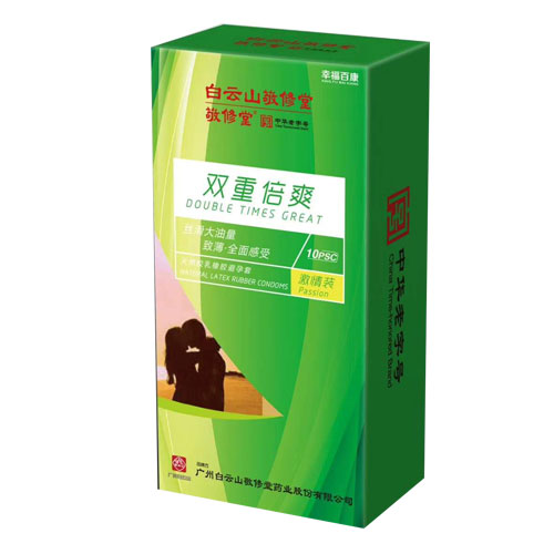 天然膠乳橡膠避孕套(激情裝10片)