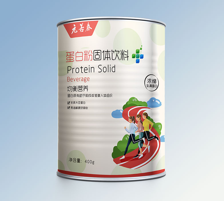 元若春牌蛋白粉固體飲料