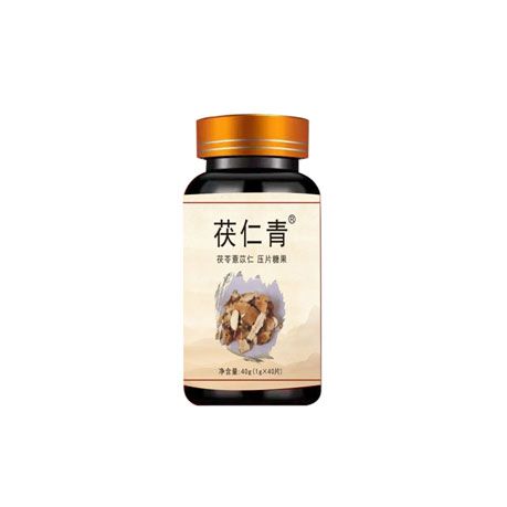 茯仁青壓片糖果