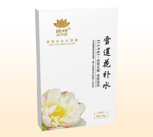 簡琦雪蓮花補水面膜