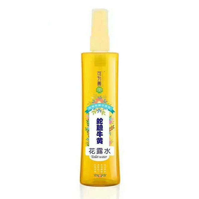 蛇膽牛黃花露水