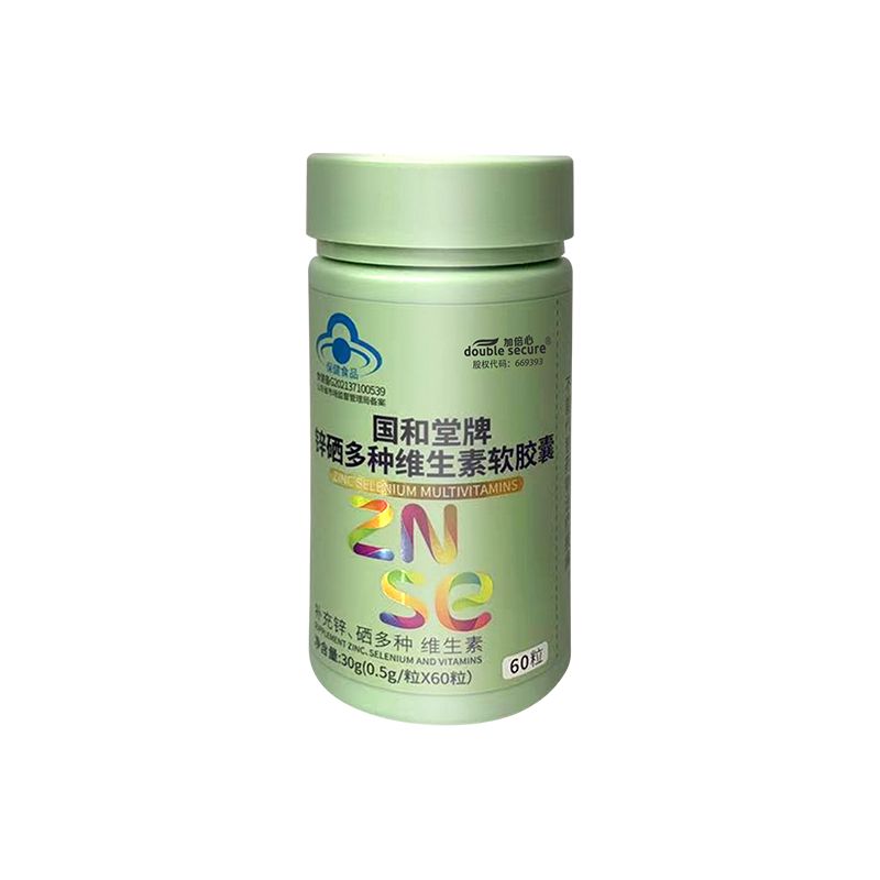 國和堂牌鋅硒多種維生素軟膠囊