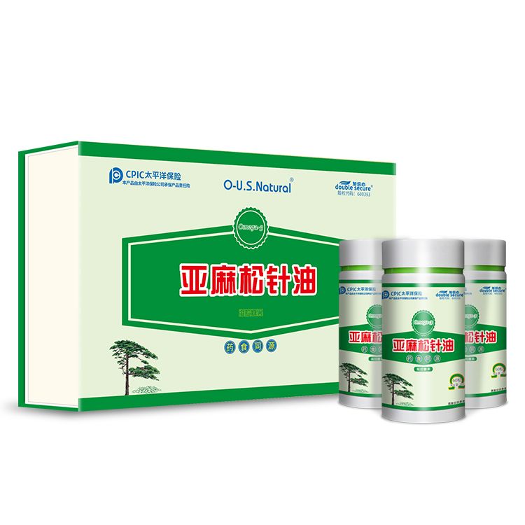 亞麻松針油凝膠糖果