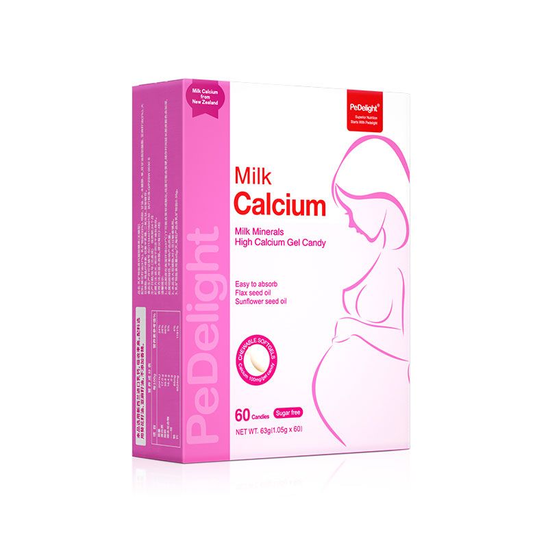 乳礦物鹽高鈣凝膠糖果(無糖型)