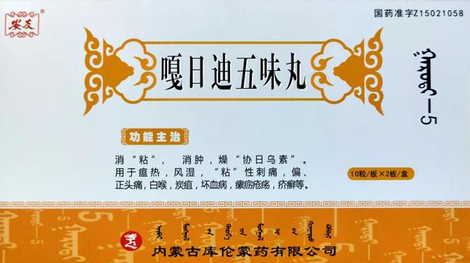 嘎日迪五味丸 嘎日迪五味丸